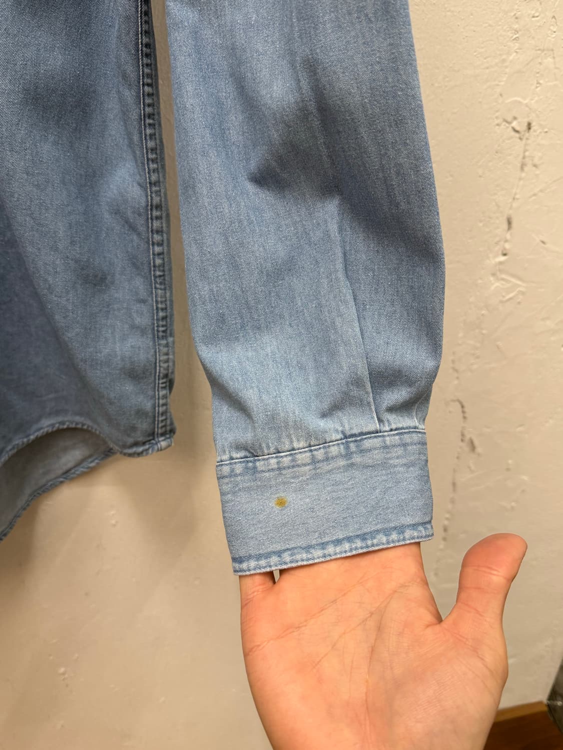 XL) Uniqlo Old Label Denim Button-Down S 상품이미지4