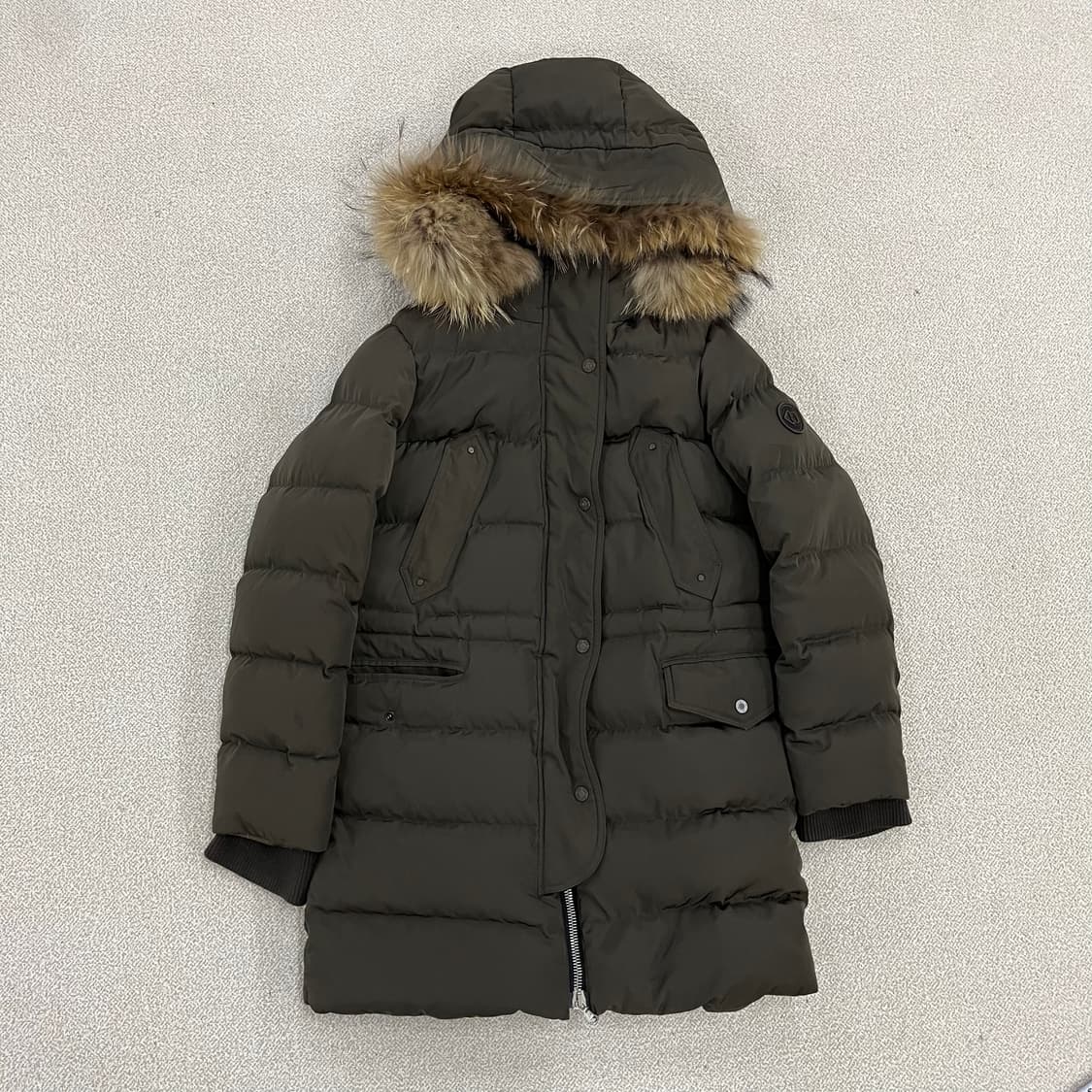 36 럭키슈에뜨 덕다운 롱패딩 점퍼 0209M1 상품이미지1