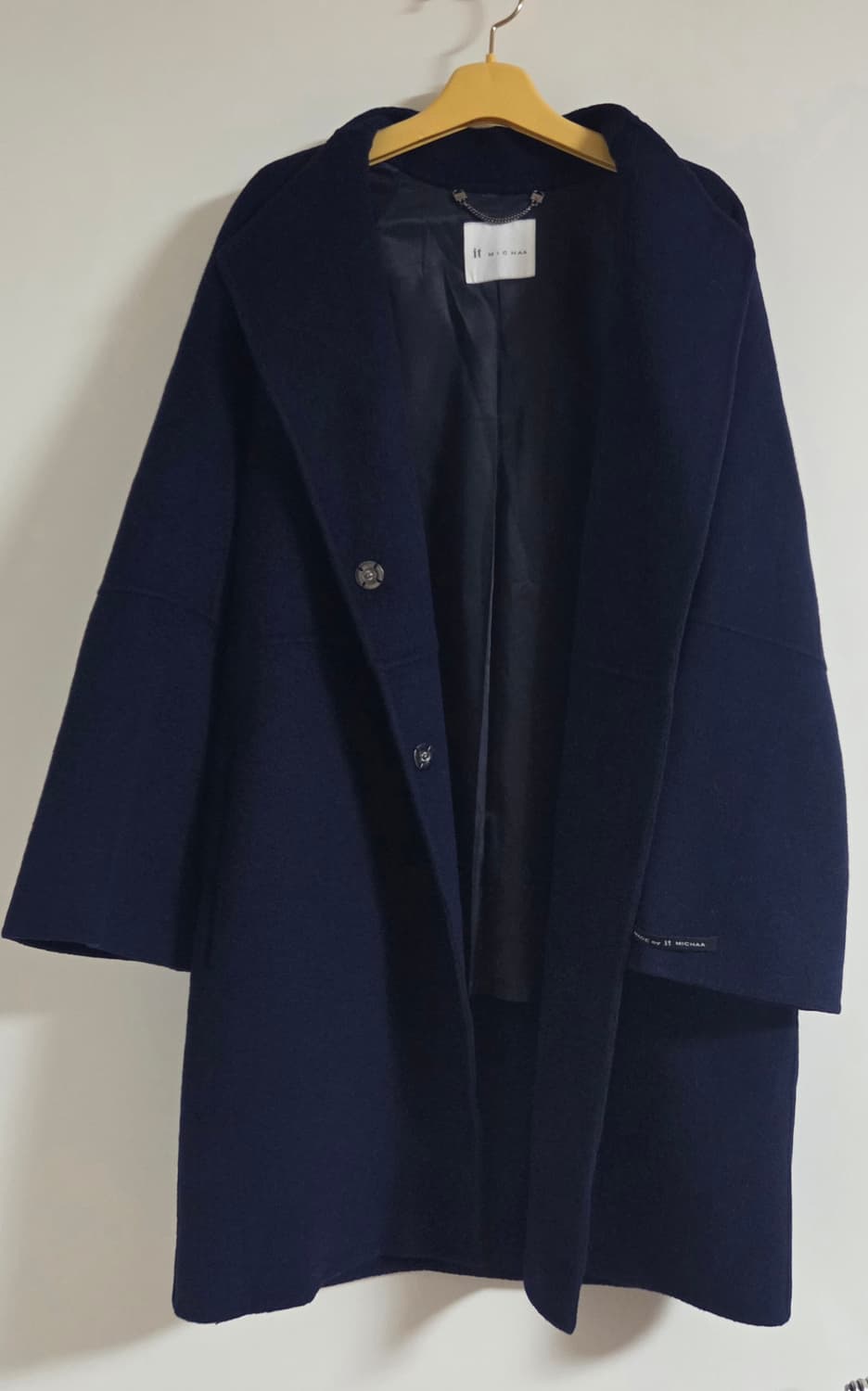 잇미샤 플레어 소매 울 혼방 코트 상품이미지5