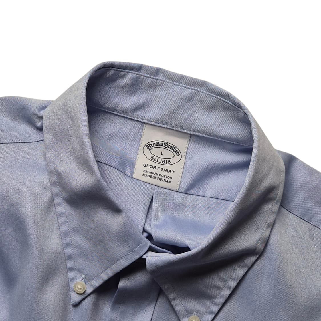 [L] 브룩스브라더스 솔리드 셔츠 상품이미지6