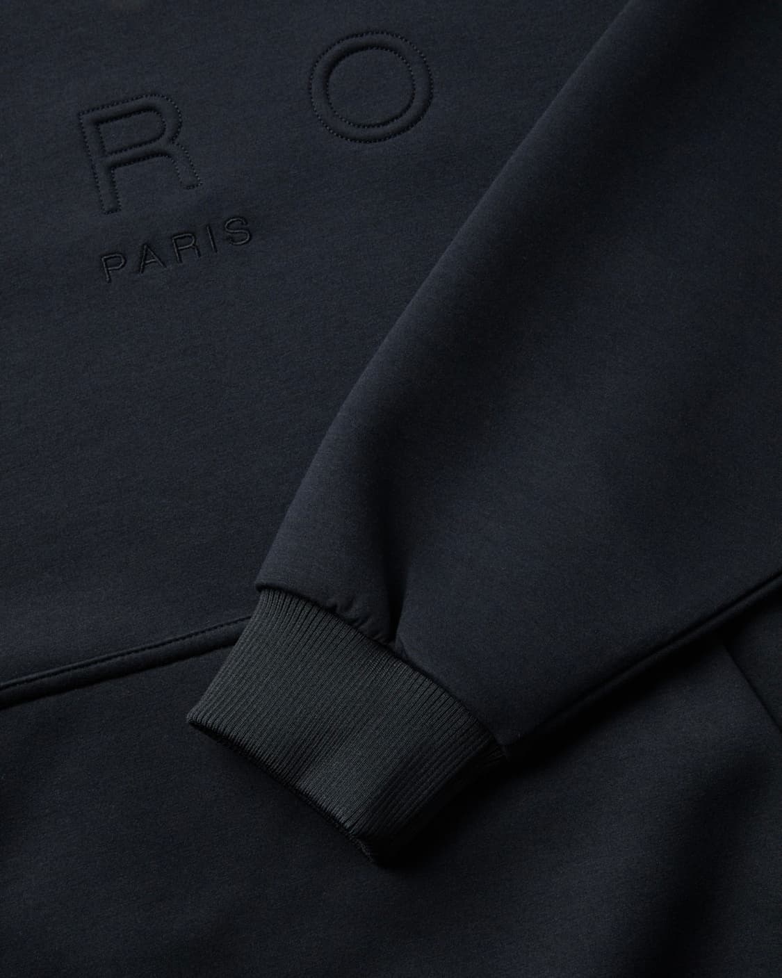 iro 이로 Flanerie 밴딩 배색 오버핏 후디 L (새상품) 상품이미지4