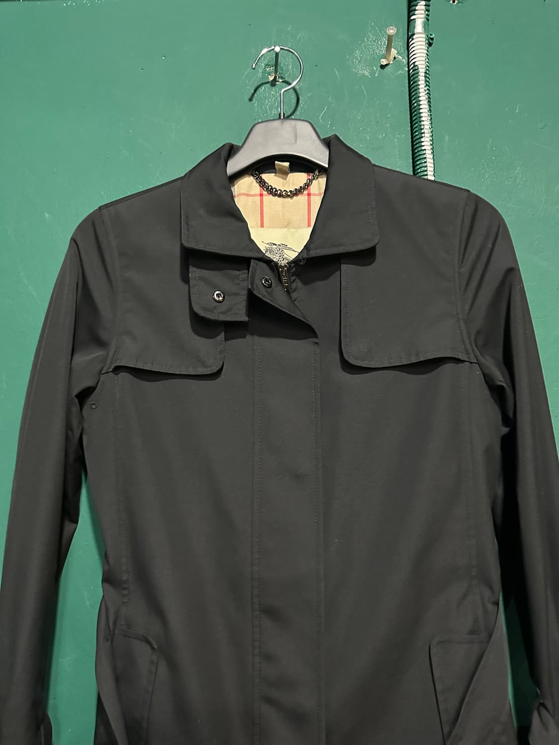 버버리 노바체크 트렌치코트 블랙55 상품이미지2