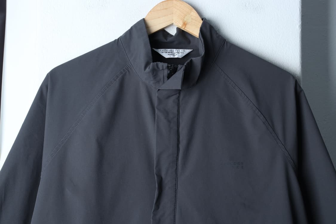 (M-XL) 라퍼지스토어 집업 바람막이 점퍼자켓 반소매 차콜-H31688 상품이미지3