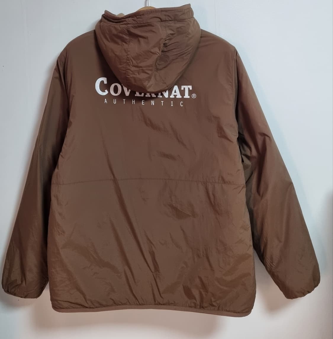 XL ) 커버낫 브라운 리버시블 양면 후리스/바람막이 상품이미지2