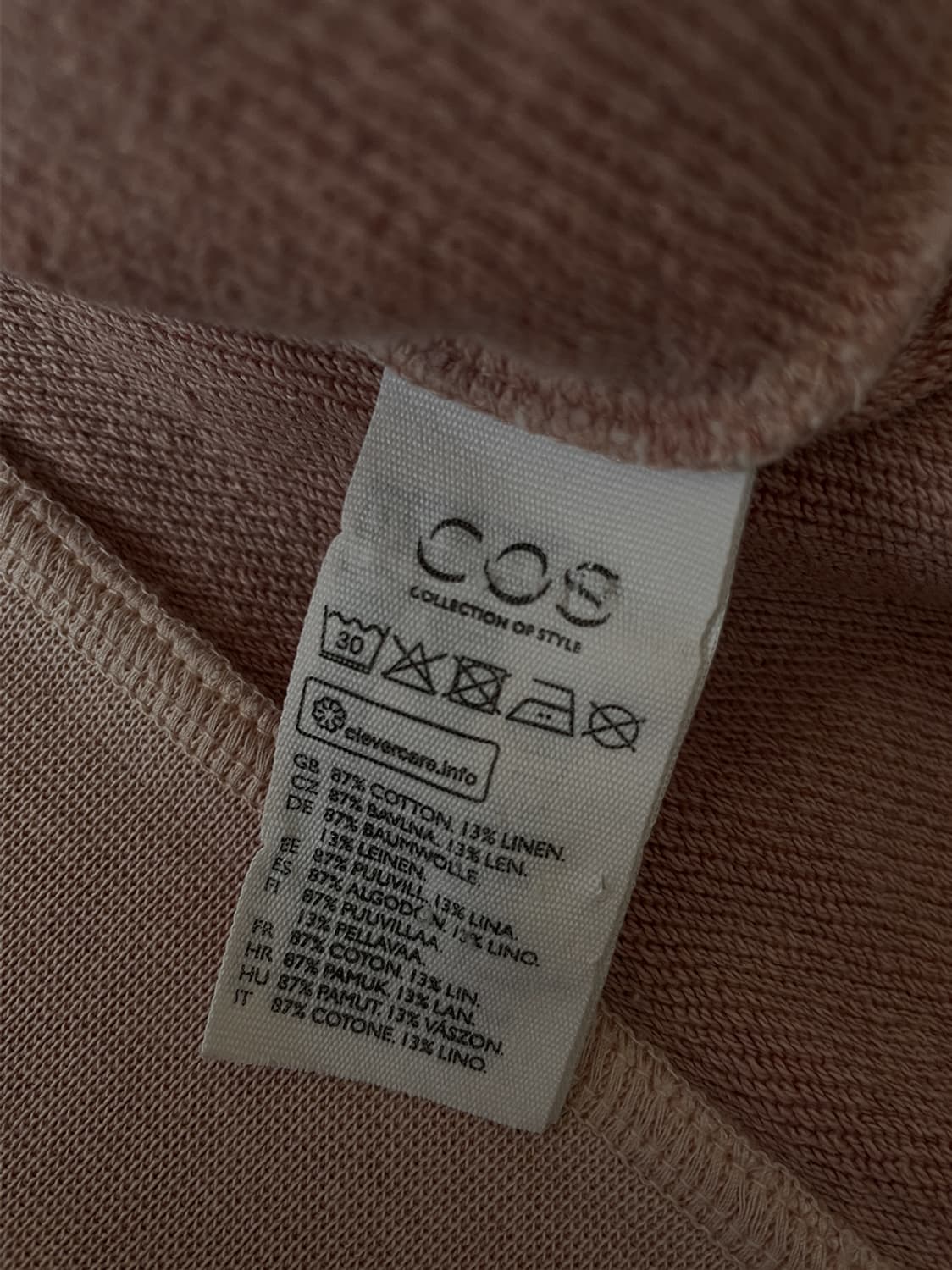 코스 남성 맨투맨 상품이미지9