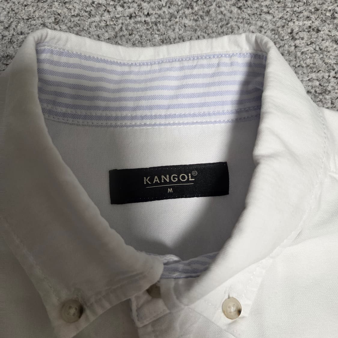Kangol 캉골 옥스퍼드 셔츠 M-L(95-100) 상품이미지3