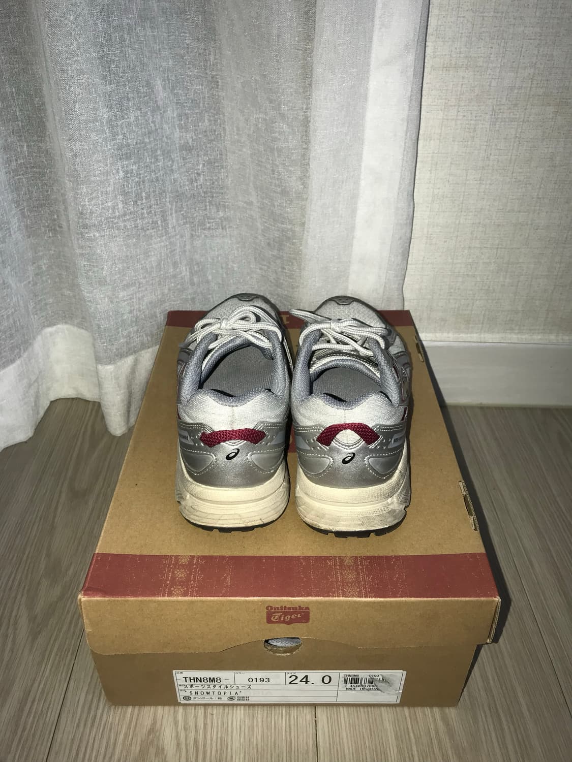 아식스 젤벤쳐 6 글레이셔 그레이 시트락 신발  상품이미지4