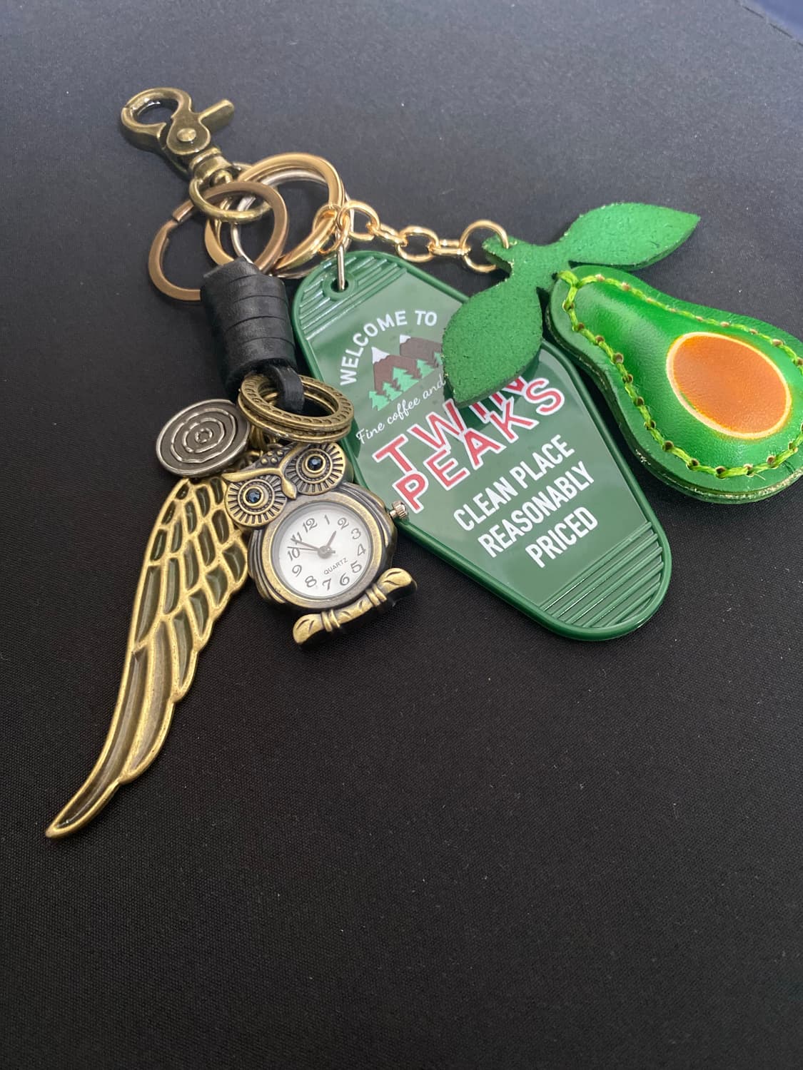 빈티지 아보카도 키링 상품이미지2