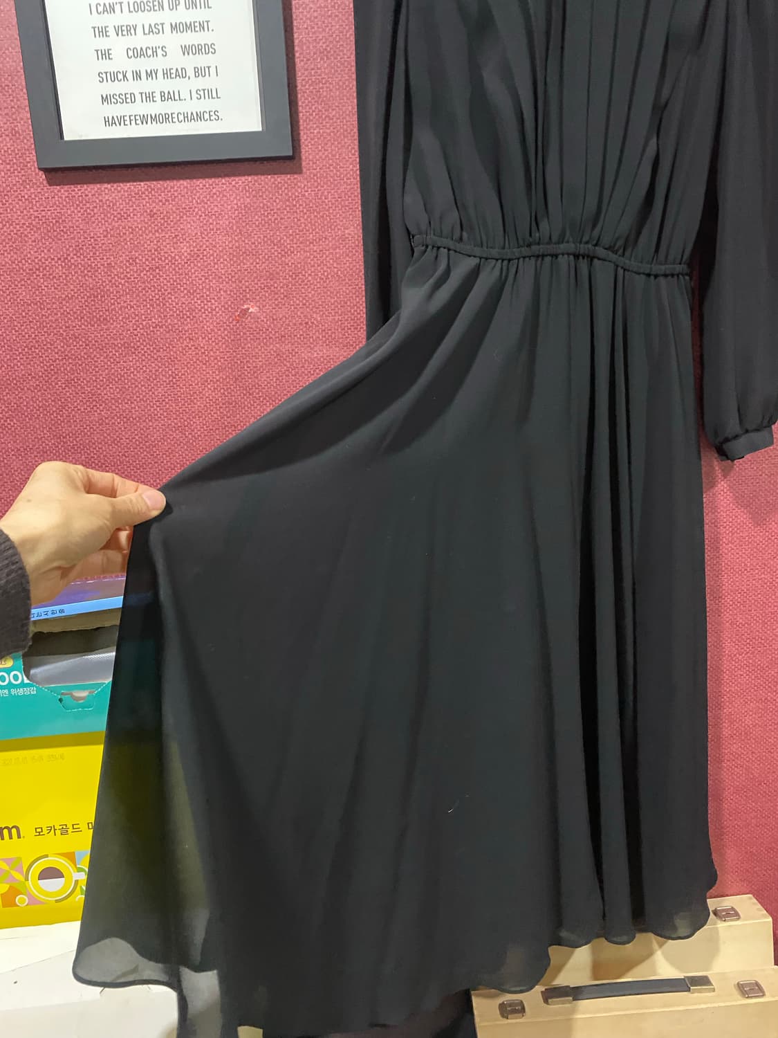 블랙 롱 원피스 11(66) 상품이미지4