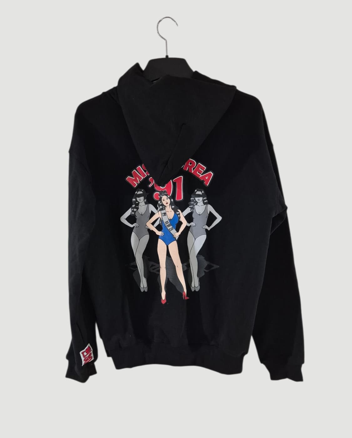 새상품[105~110]썬데이서울 그래픽 후드티 상품이미지3