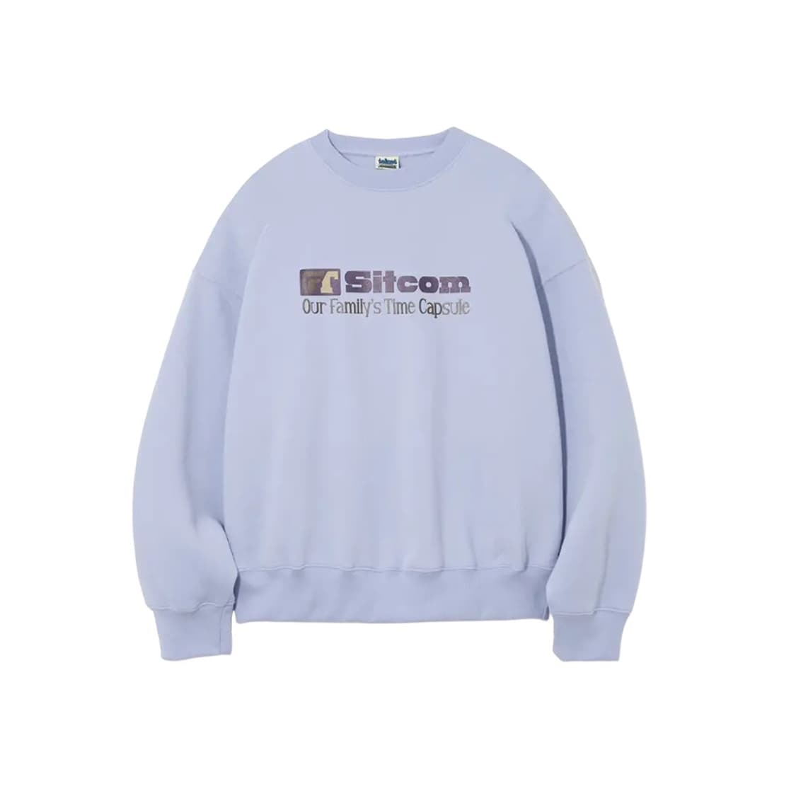 테켓 맨투맨 타임캡슐 스웻셔츠 라이트블루 M 상품이미지1