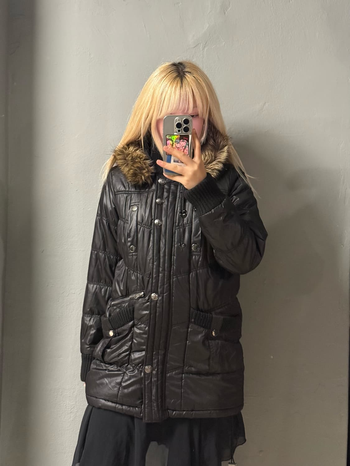 fur detail multi pocket jumper 상품이미지1