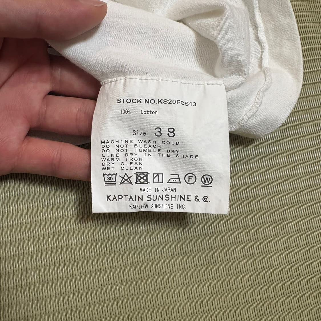 캡틴 선샤인 배색 롱슬리브 상품이미지8