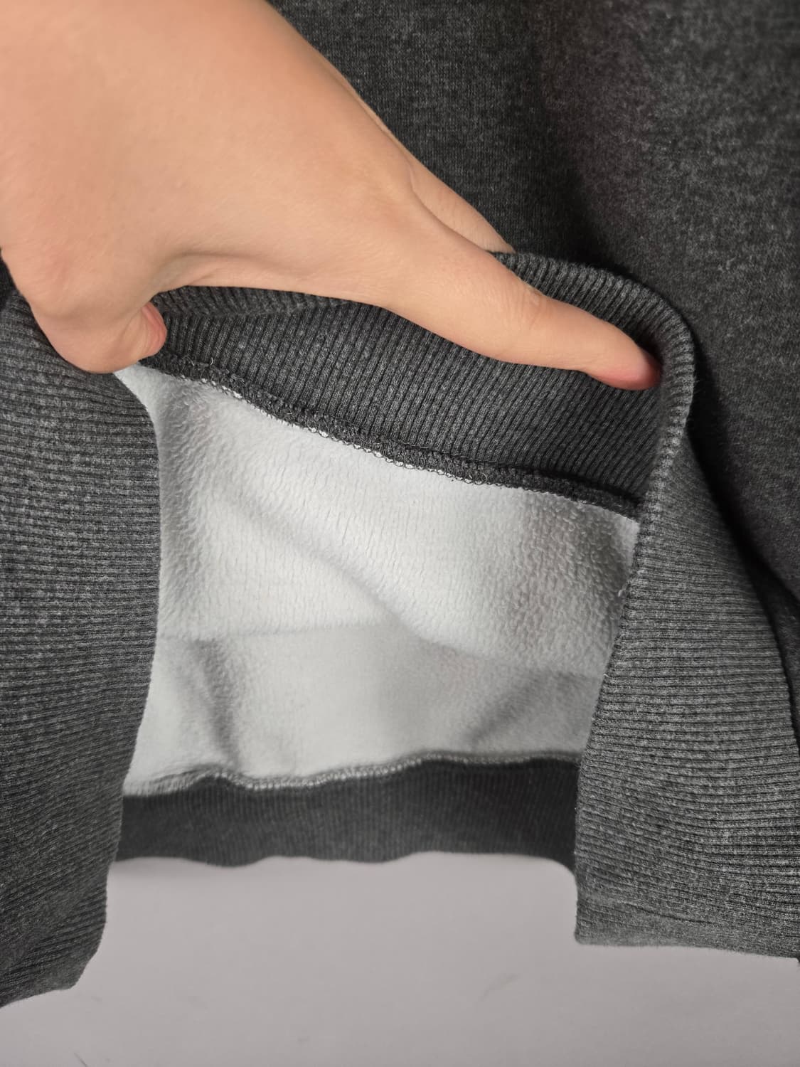 [무료배송]MLB 여성 90 기모 오버핏 롱 후드 티셔츠 상품이미지7