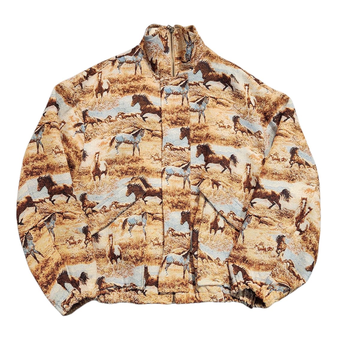 Mome official 자카드 패턴 자켓 (Free) 상품이미지1