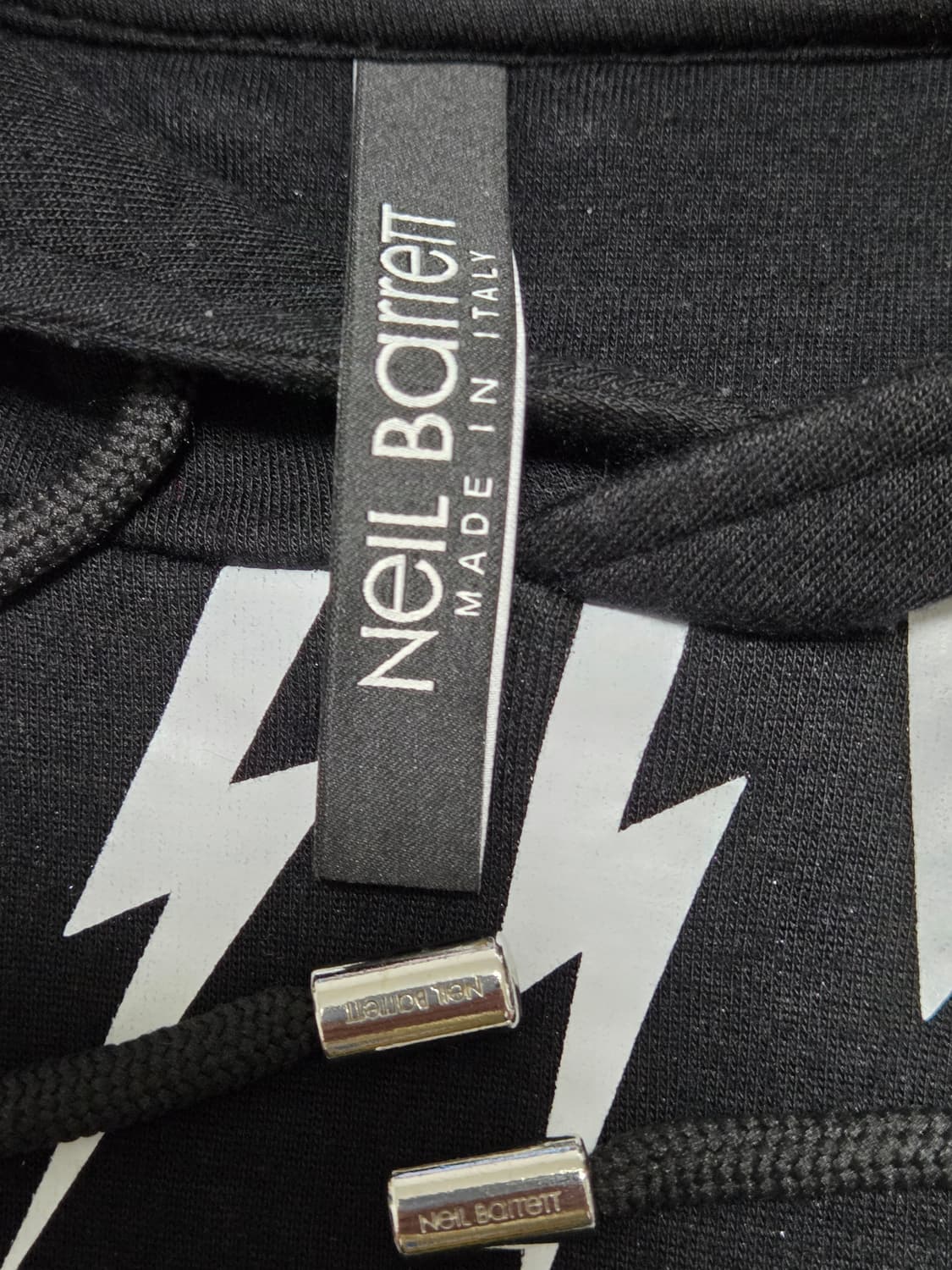 닐바렛 썬더볼트 프린팅 후드티 상품이미지5