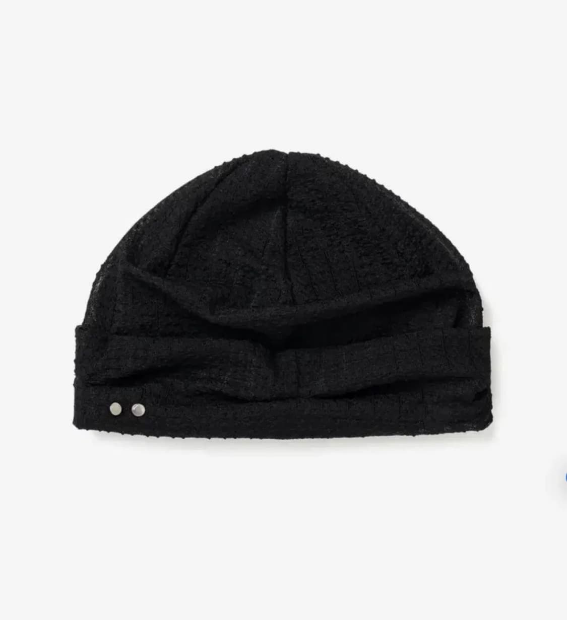 밀로우먼 심볼 레이스 비니 블랙 상품이미지1