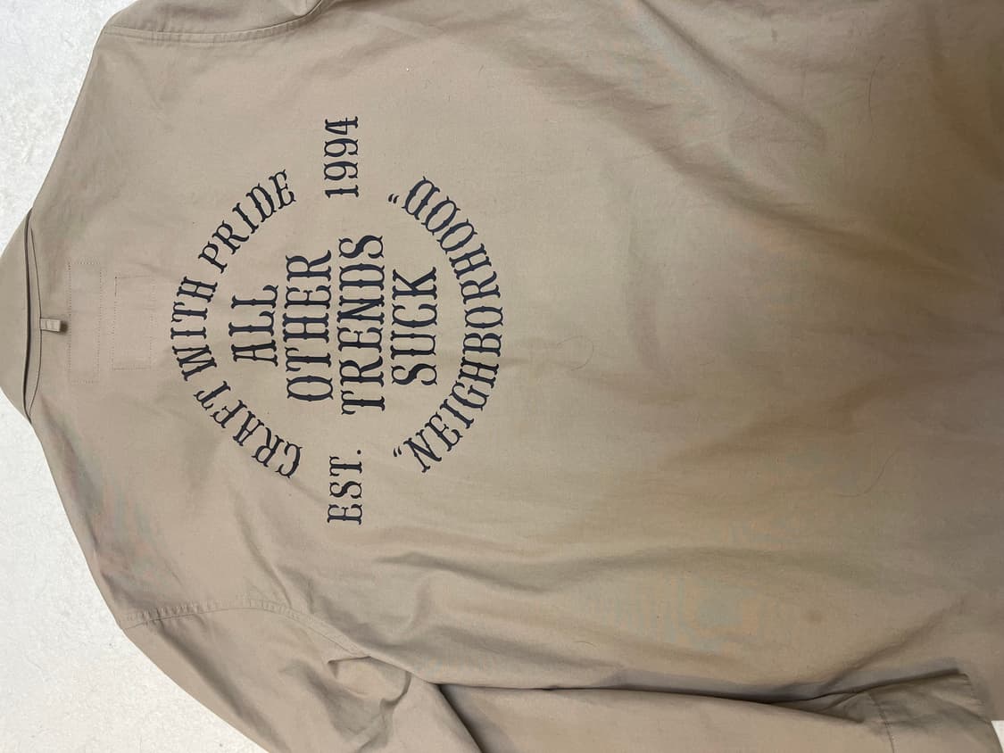 네이버후드 워크셔츠 L 상품이미지2