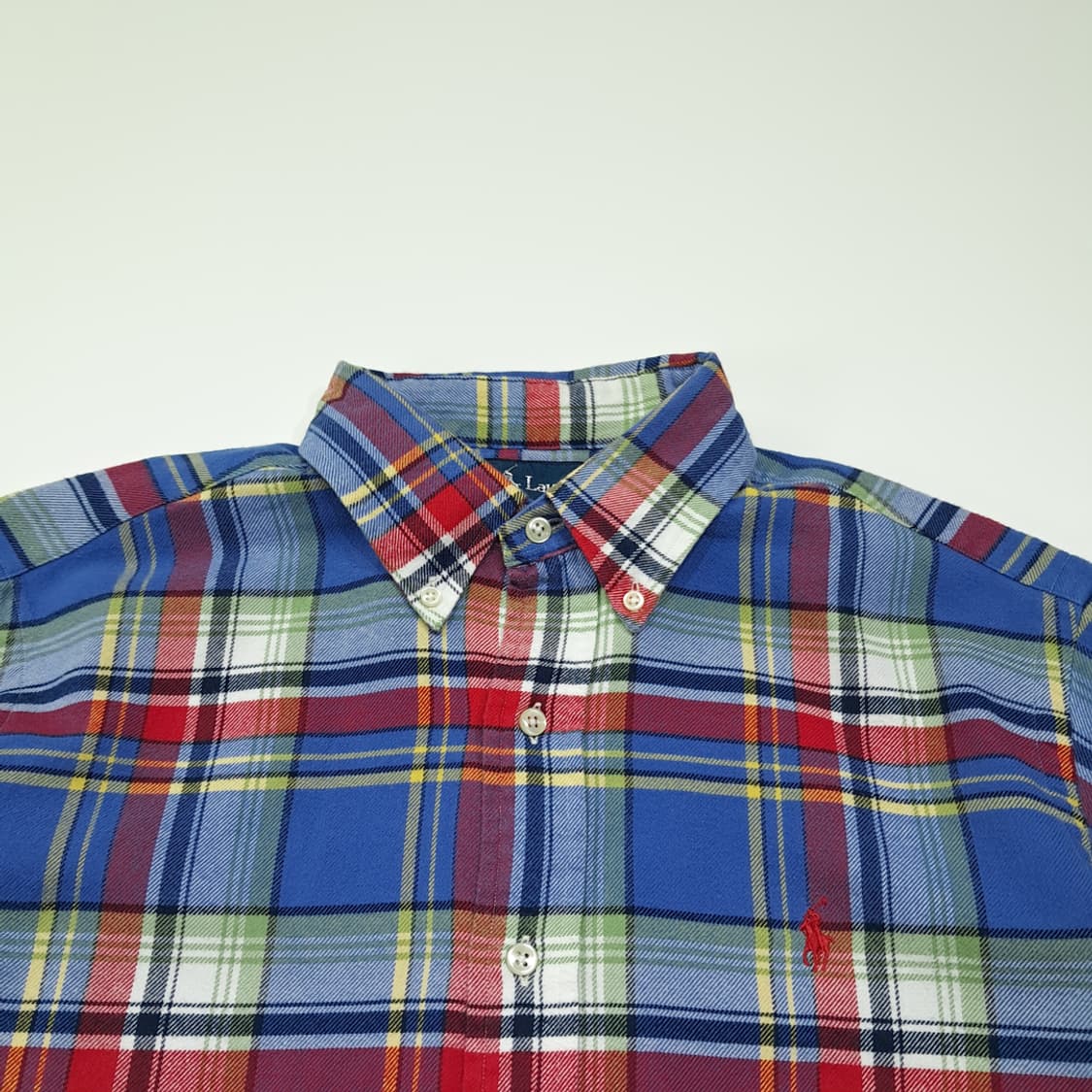 CK092 M 폴로 플란넬 클래식 타탄체크 셔츠 남방 상품이미지2