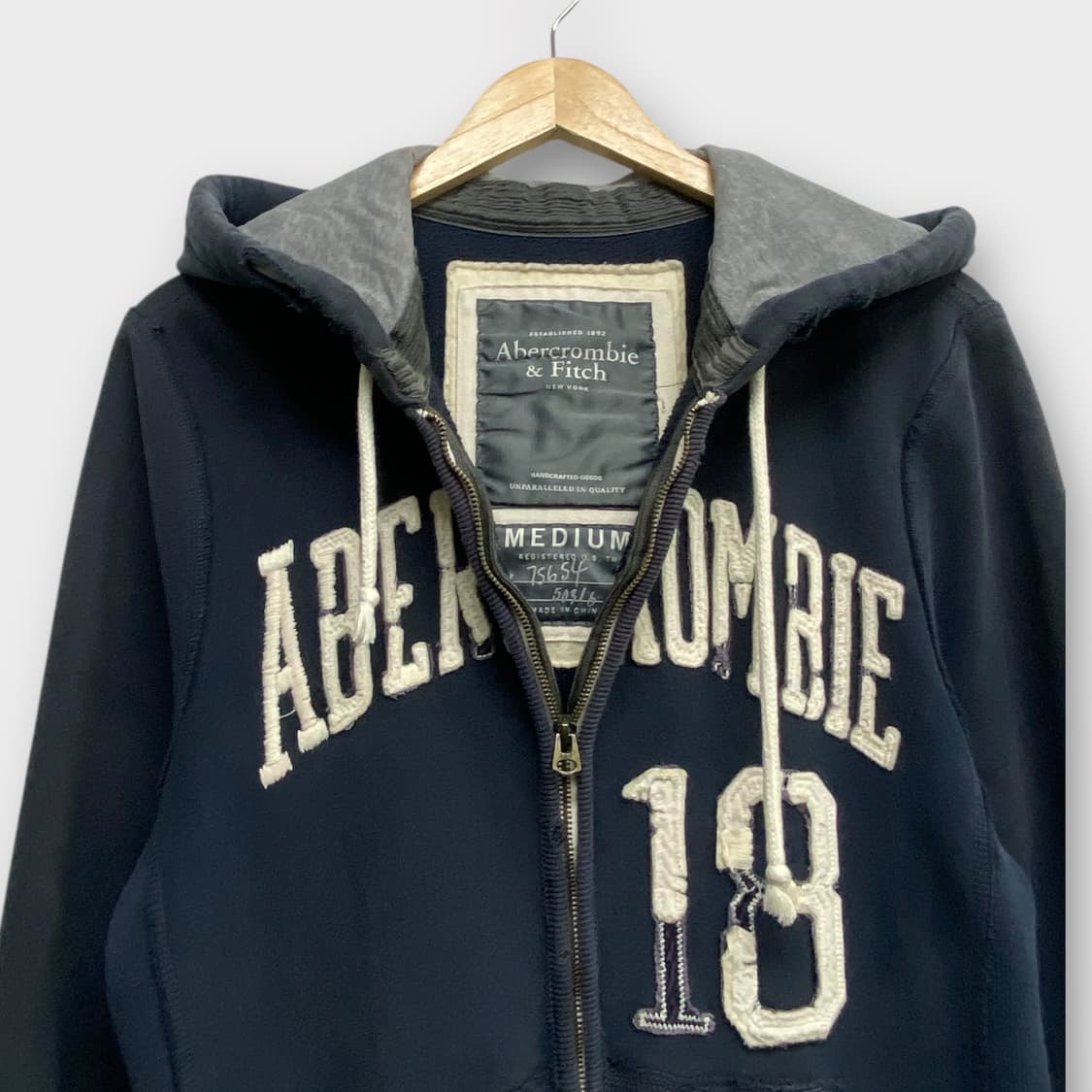 아베크롬비 Abercrombie 후드집업 M 상품이미지3
