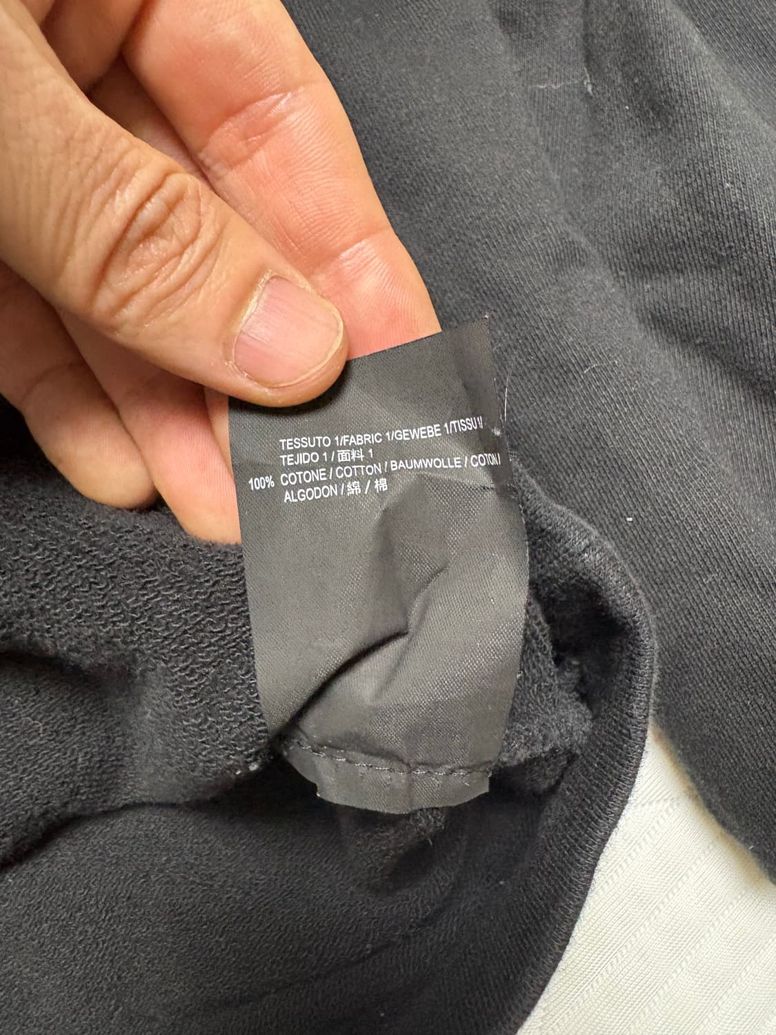 발렌시아가 블랙 후드티 상품이미지6