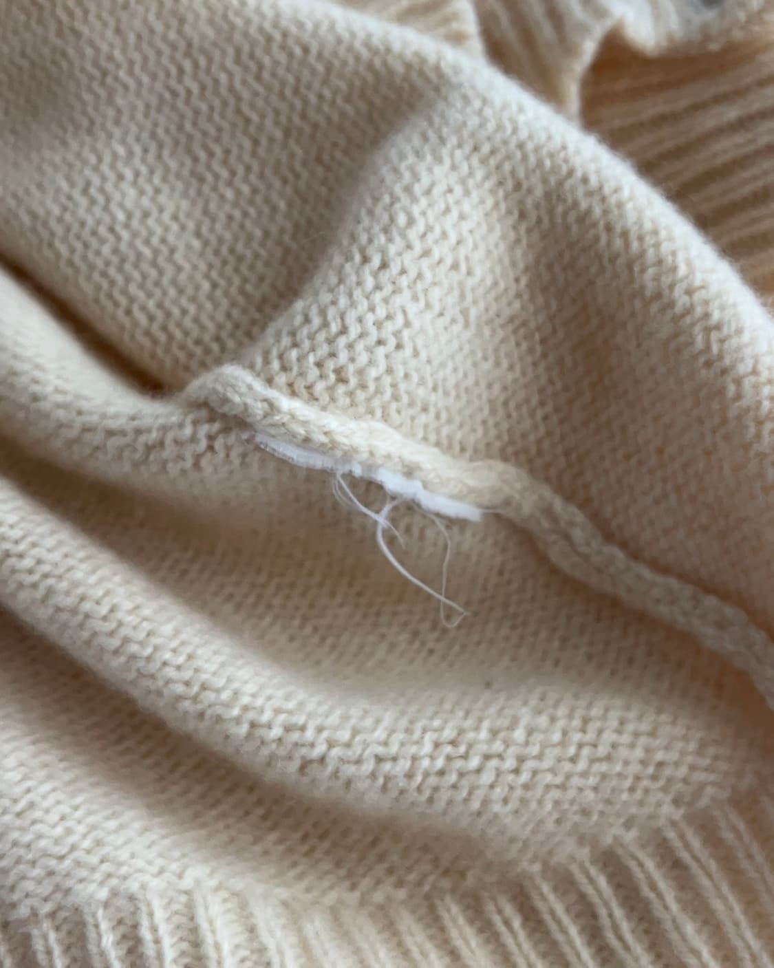 폴로 랄프로렌 아이보리 여성 울 가디건 95 상품이미지4