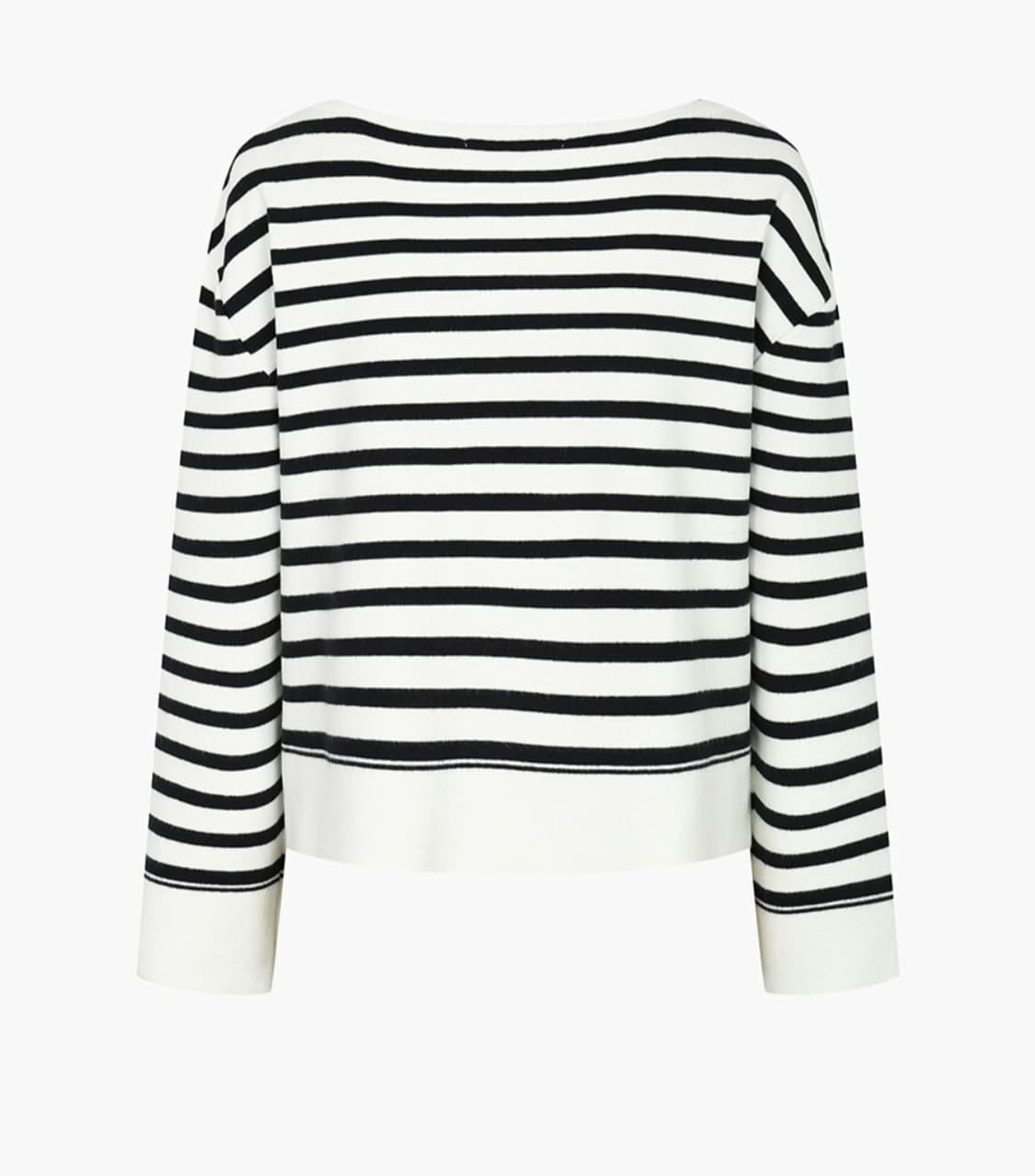 나이스클랍 스트라이프 자카드 니트 탑 프리사이즈 상품이미지5