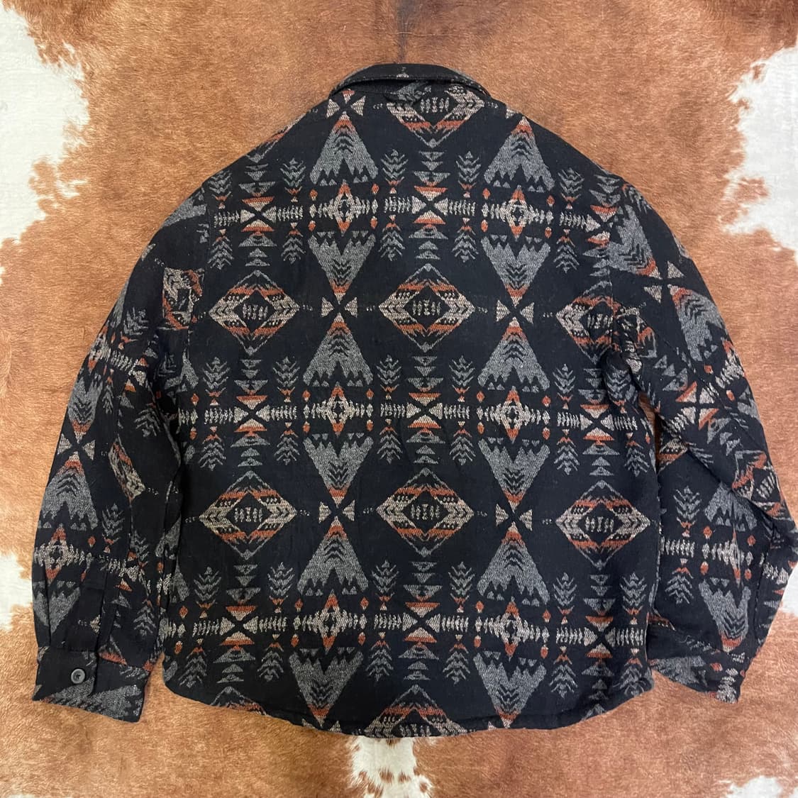 Vintage JACHS 패턴 셔츠자켓 상품이미지7