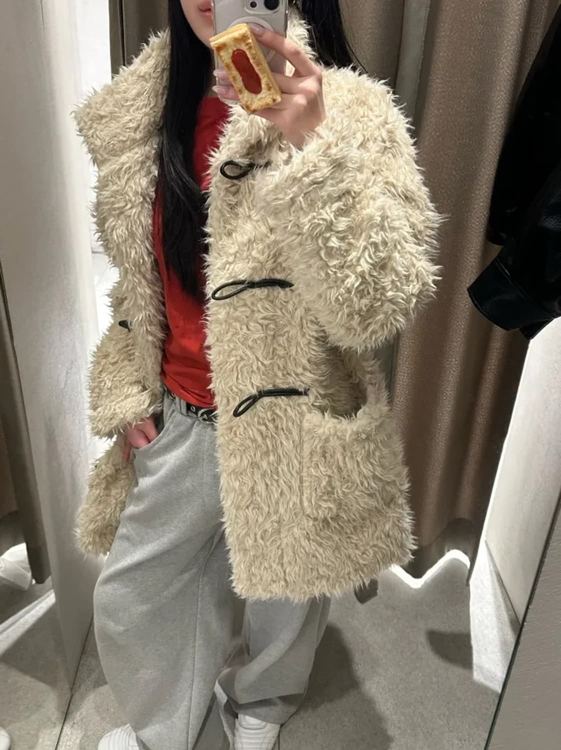 오버핏 뽀글이 상품이미지2