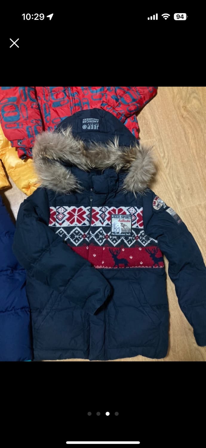 지프 탈부착 패딩 90 상품이미지1