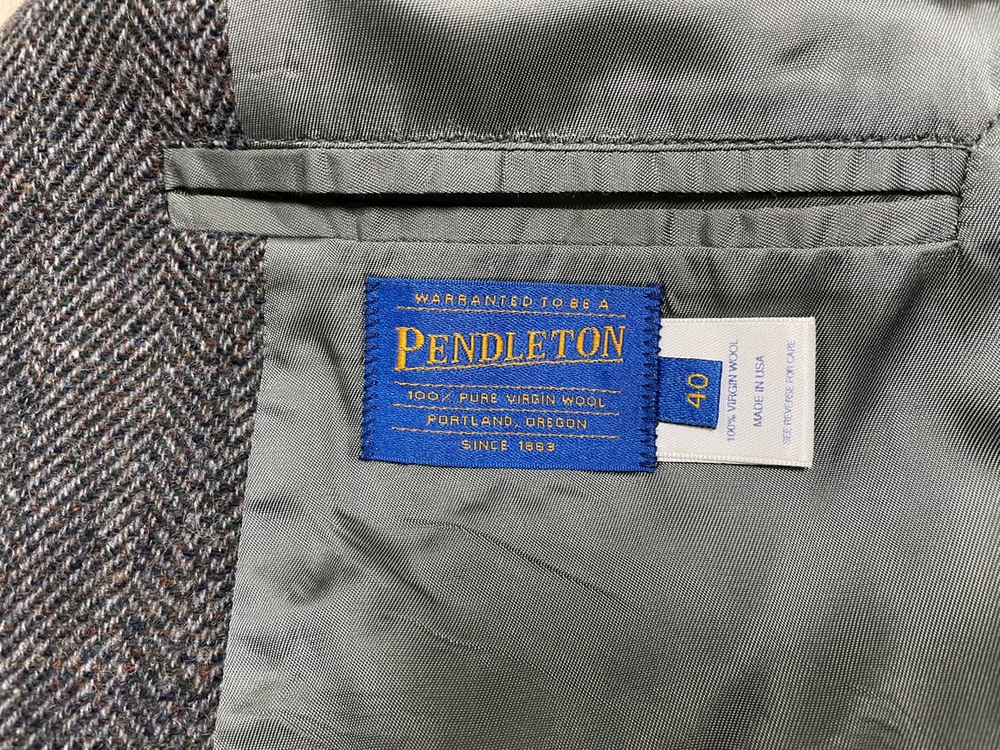 100) 펜들턴 웨스턴 헤링본 울 헌팅자켓(미국제)RRL&LVC&폴로 상품이미지3