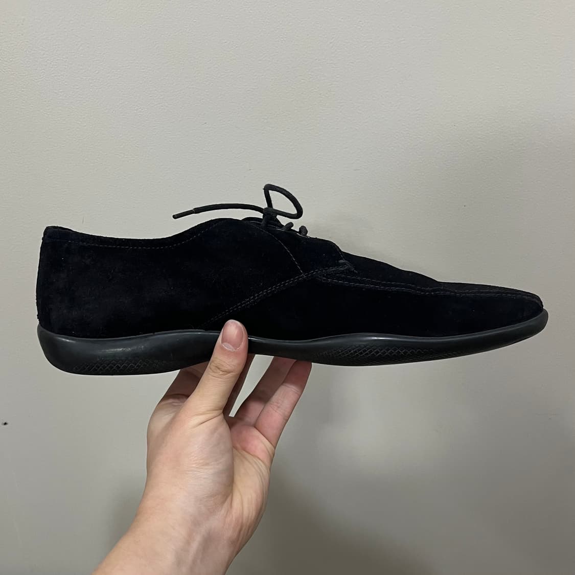 Prada Sports Suede Derby Shoes 상품이미지2