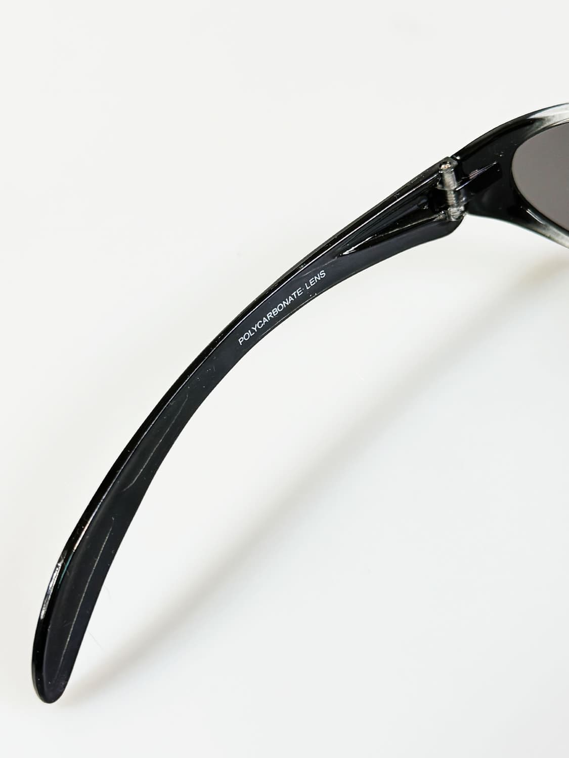 90s ONE SELF 블랙 그라데이션 랩 스포티 빈티지 선글라스 상품이미지7