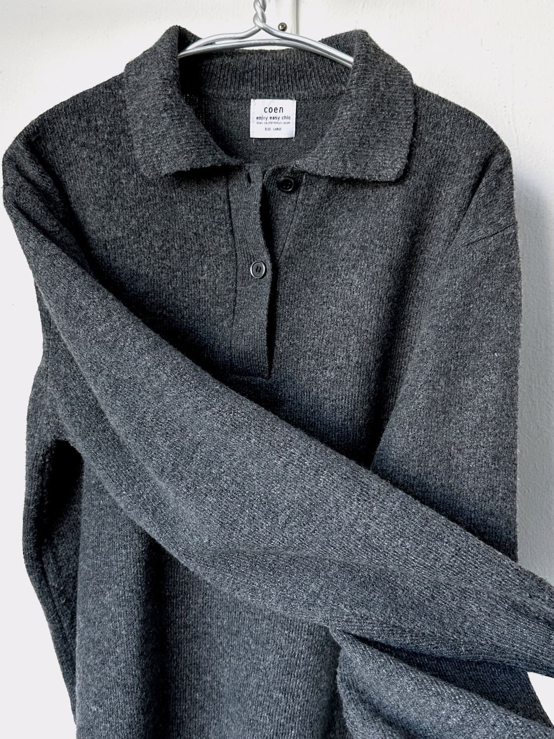 Cloudy touch polo knit top 상품이미지5