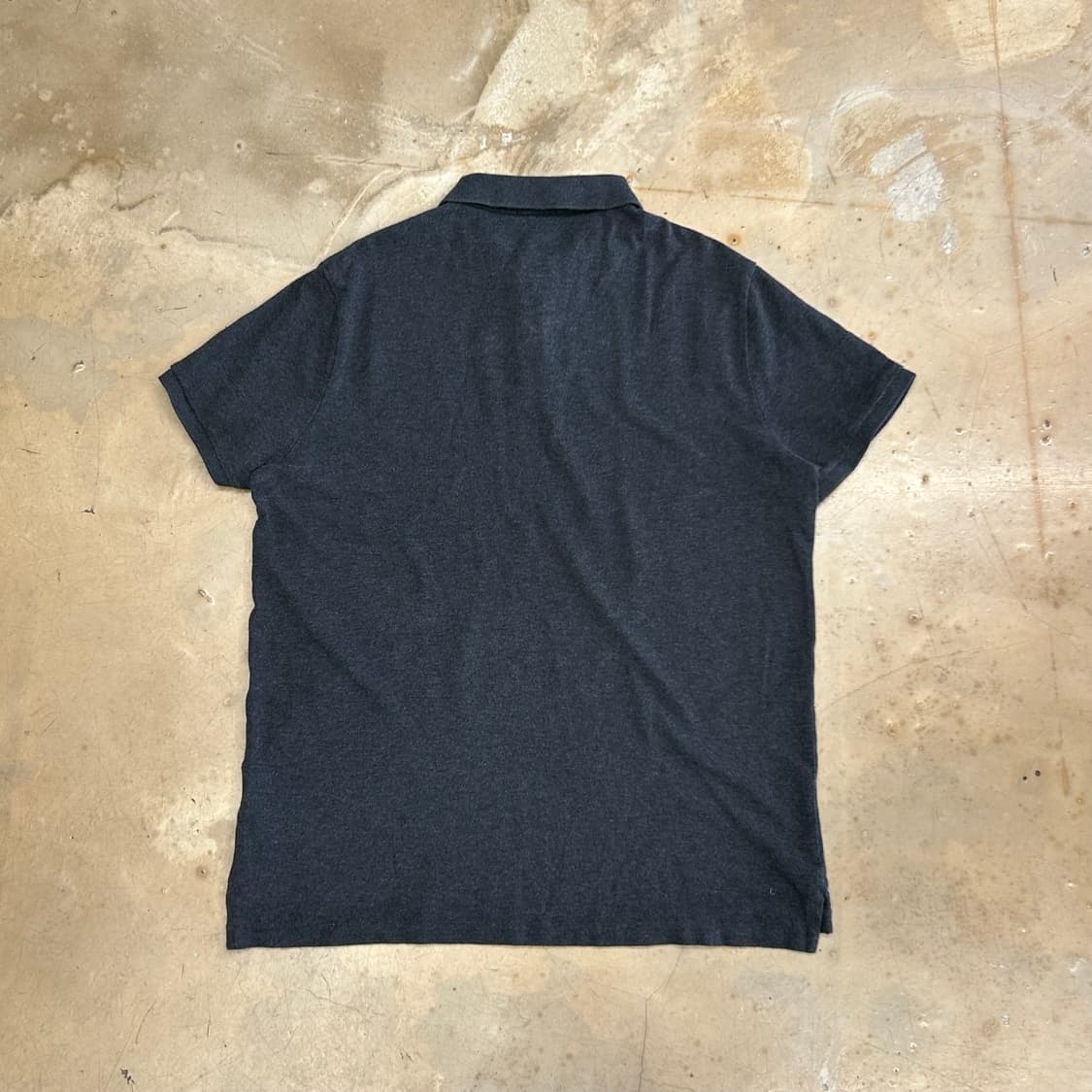 L 폴로랄프로렌 커스텀 슬림핏 차콜 카라 반팔티 상품이미지3