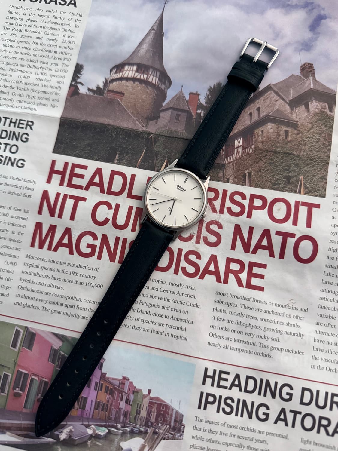 세이코 Seiko 쿼츠 래더 상품이미지2