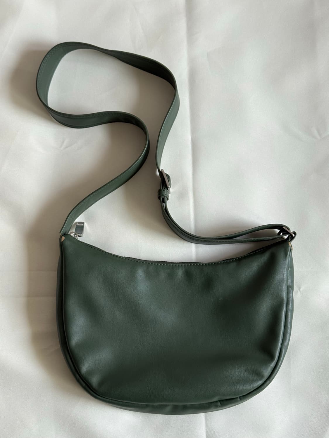 자라 그린 레더백 상품이미지1