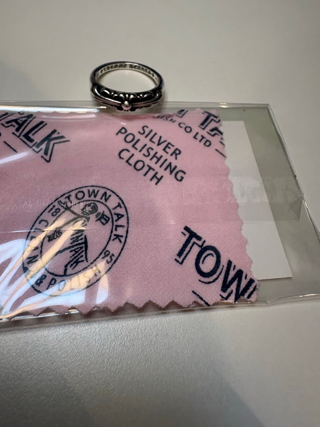 크롬하츠 베이비 플로랄 링 (us10.5) 상품이미지4