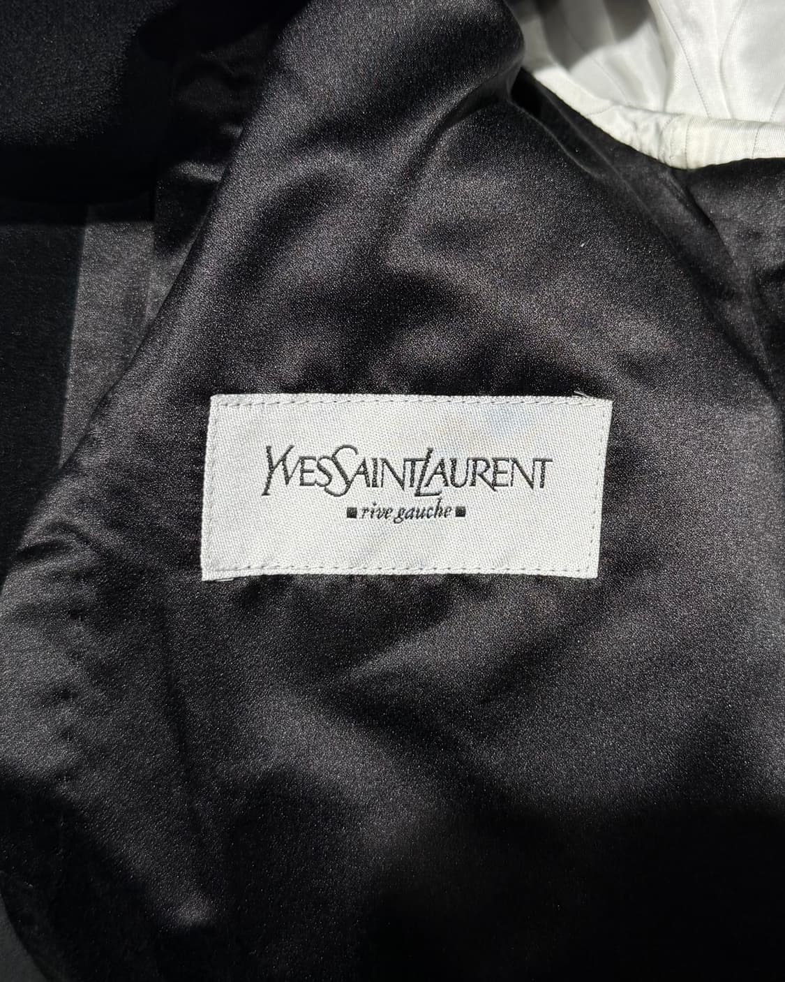 이브 생 로랑 블랙 벨벳 자켓 상품이미지9