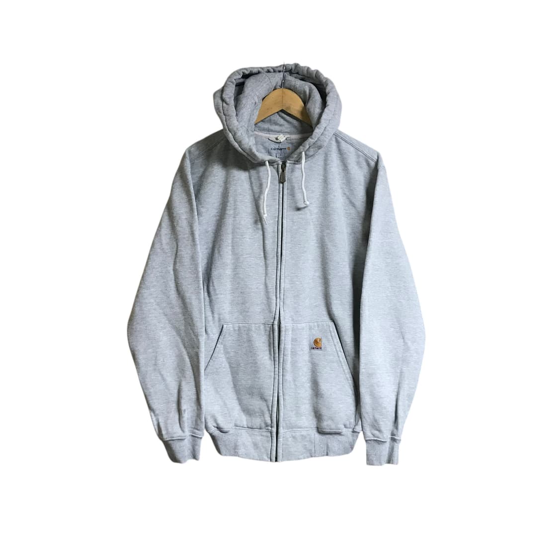 칼하트 회색 후드집업 상품이미지1
