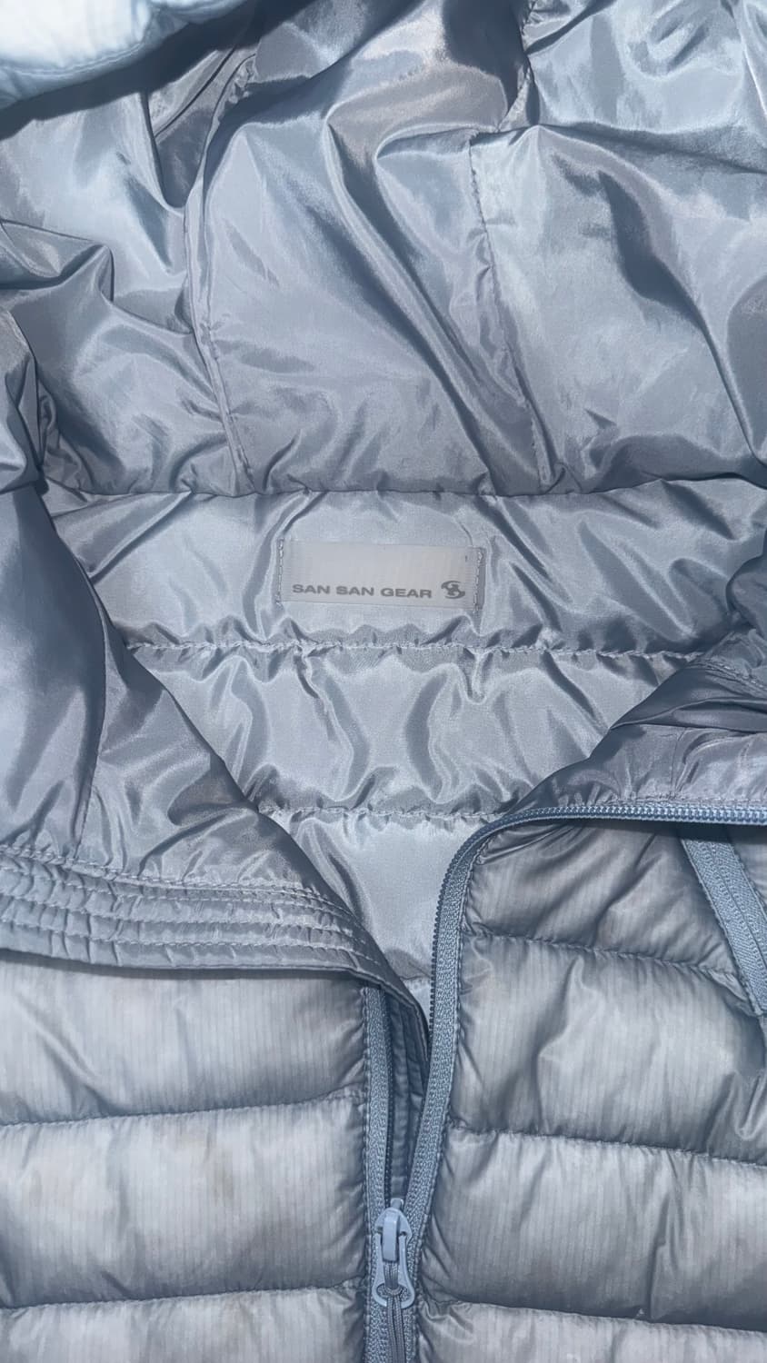 산산기어 24FW 서픽스 경량패딩 스카이블루 95 (1) 상품이미지3