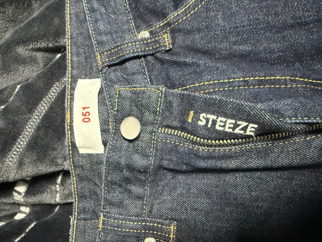 플랙진 051 스티즈 남성 데님 청바지 팬츠 33 상품이미지4