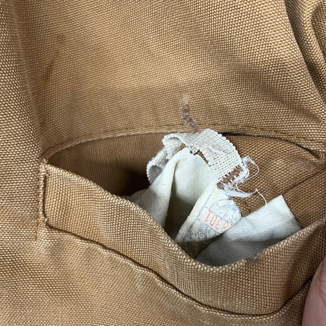 70s Carhartt 쉐르파 베스트 (105-110) 상품이미지5