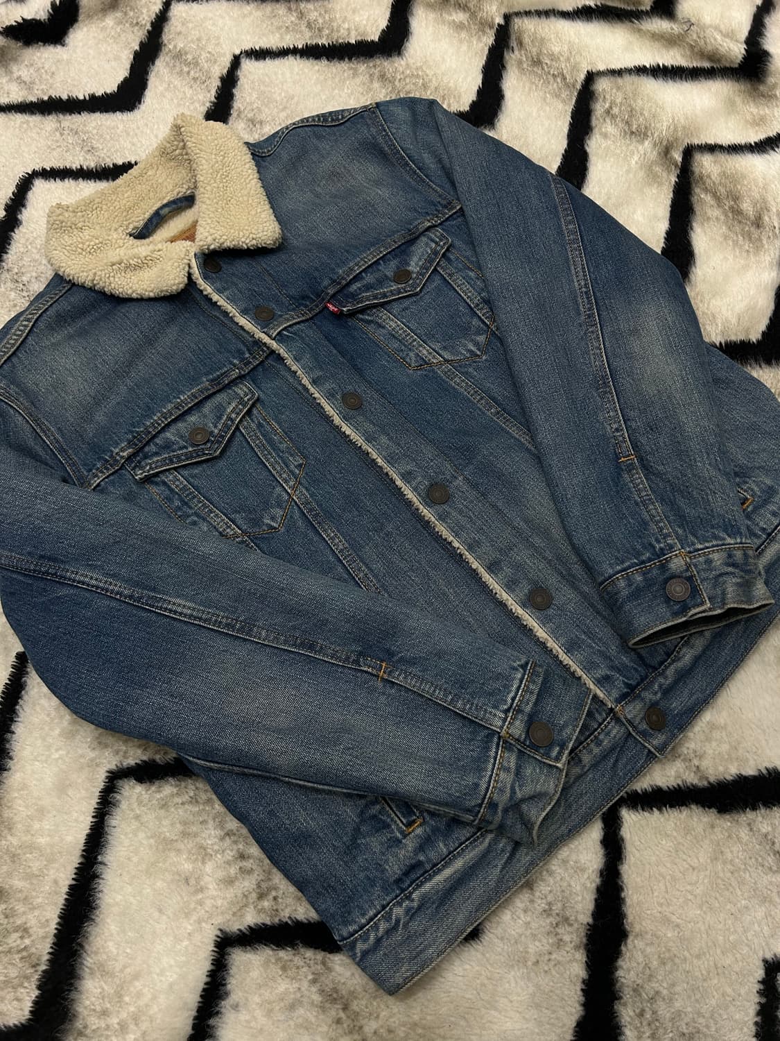 [L]리바이스 쉐프파 데님 트러커 자켓/중청 상품이미지2