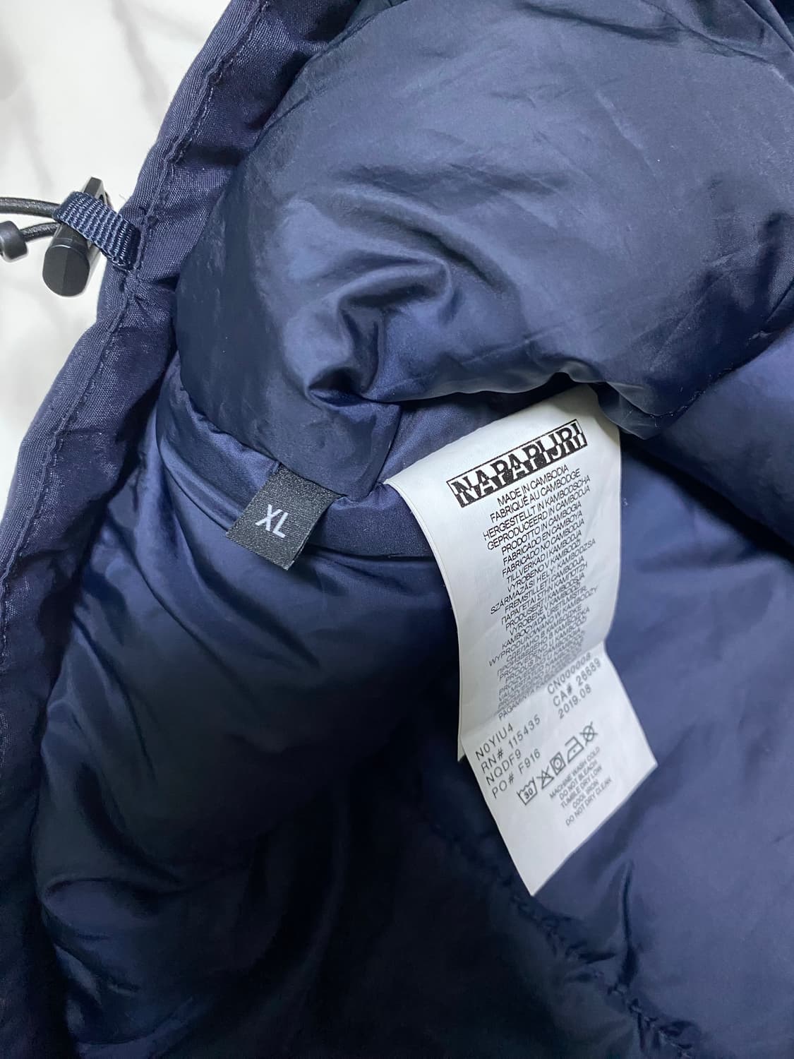 나파리피 스키두 아노락 패딩 XL 네이비 상품이미지6