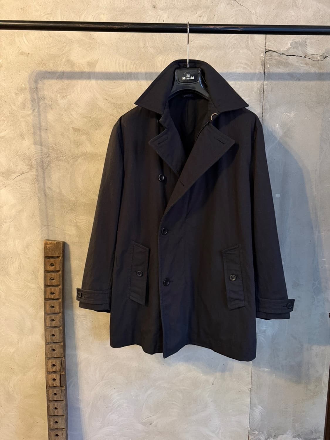 DKNY 컨버스 패브릭 피코트 100 상품이미지3