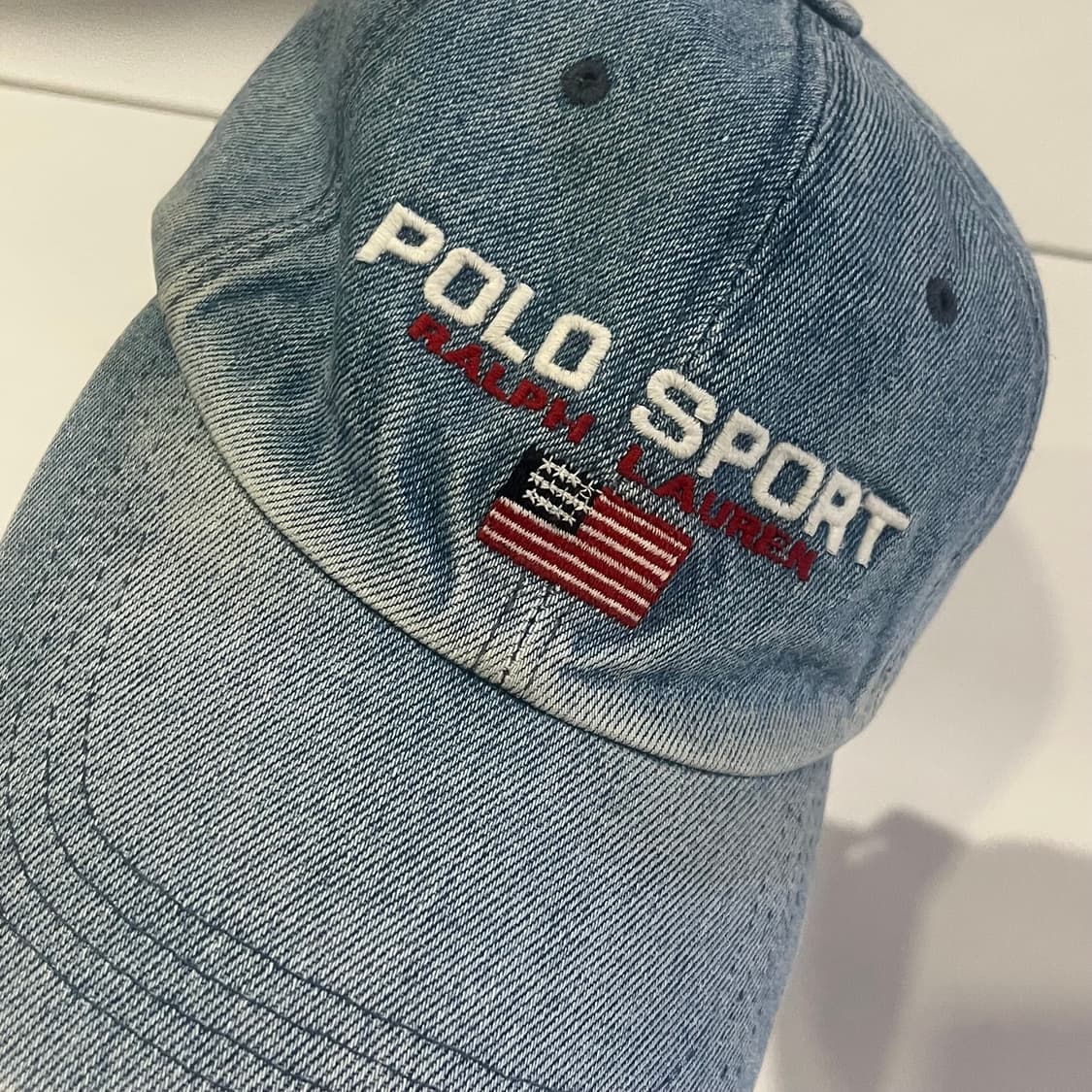 폴로스포츠 빈티지 데님 볼캡  상품이미지2