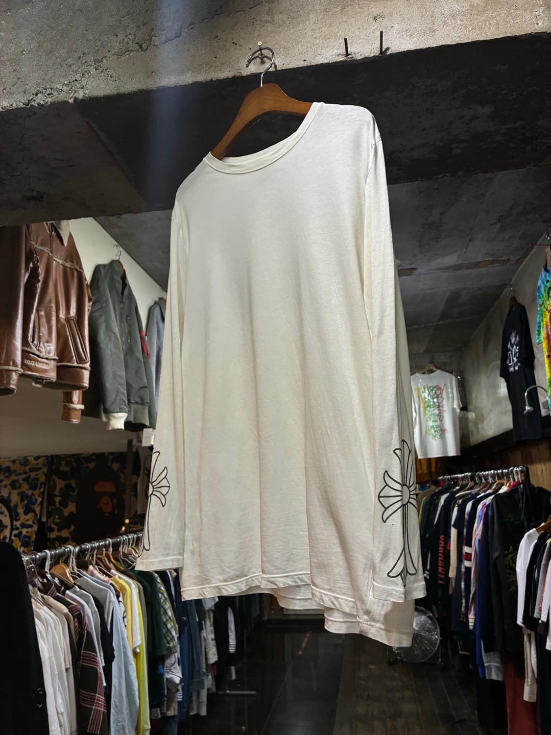 Chrome Hearts 크롬하츠 플러스 프린팅 롱슬리브 상품이미지1