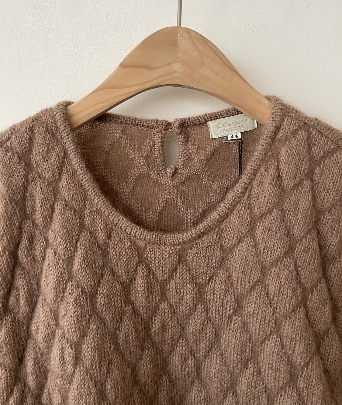 vintage mocha argyle knit 상품이미지2