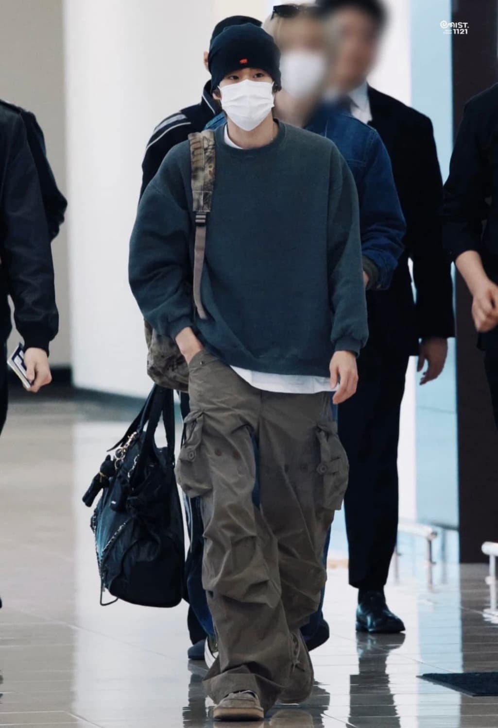 라이즈 소희 착용! 앤더슨벨 파타니 크랙 카고 팬츠 상품이미지1